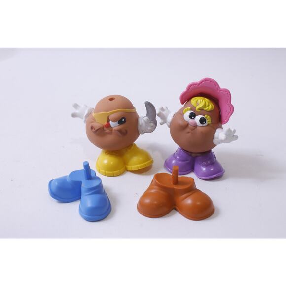 Mr Potato Head Kids, Playskool, PVC Figures, Pirate, Potato Puff ~ - Picture 1 of 2